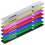 Alumicolor - 12" AlumiCutter-Ruler and Straight Edge Cutting Tool - (7 Colors Available) - Promo ET15392